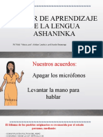 Aprendizaje de La Lengua Ashaninka y Asheninka