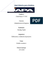 Tarea 4  elaboracion y evaluacion de proyectos