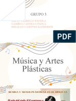 Música y Artes Plásticas