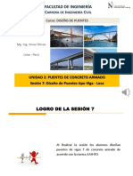 Sesión 7 - Ejemplo de Diseño de Puentes Viga Losa 1 Tramo (T)