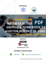 Sistemas Integrados de Gestión & Formación Auditor