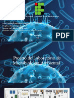 IFRN Curso Gestão Ambiental Microbiologia Projeto Laboratório