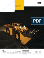 Underground Mining Loader: Engine Operating Specifications