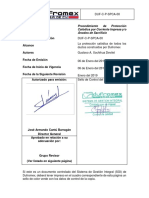 Procedimiento de Proteccion Catodica Por Corr. Imp. y Anodos de Sacrificio