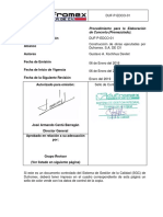 23.- PROCEDIMIENTO PARA LA ELABORACION DE CONCRETO (PREMEZCLADO).