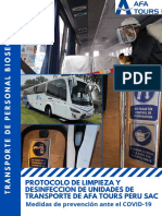 Protocolo de Limpieza y Desinfencion de Unidades de Transporte de Personal - V6