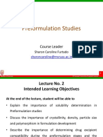 LH2 Preformulation