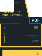 Curriculum Development: 4 Major Educational Philosophies