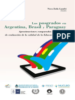 Los Posgrados en Argentina Brasil y Paraguay