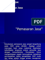 Strategi Sumber Daya Manusia Dalam Pemasaran Jasa