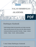 Pengenalan bimbingan akademik