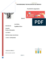 Serie 5 - Equilibrio Físico - Ternarios y Parciales