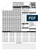 Ljk Format Folio f4 Pilihan Ganda Dan Essay