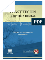 CONSTITUCIÓN Y JUSTICIA DIGITAL - DÉBORA GUERRA MORENO (COORD)