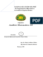 Resolución de ecuaciones diferenciales lineales de primer orden