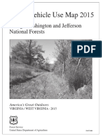 Motor Vehicle Use Map for GW & Jefferson Forests