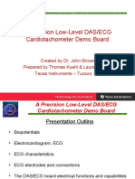 A Precision Low-Level DAS/ECG Cardiotachometer Demo Board