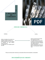 Tipos de Coherencia y Procedimientos de Cohesión