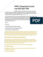 Mau Lulus PPPK - Download Contoh Soal Manajerial P3K 2021