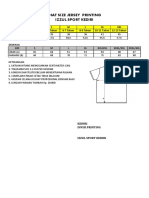 No.5 - Chart Size Jersey Stelan Printing