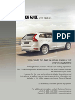 Quick GUIDE: Welcome To The Global Family of Volvo Owners!