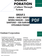 Shaping Culture Through System Group 5 Jahja - Shely Meifuzi - Wisnu Dasuki - Sammy Santoso - Edi Suryanto - Stevanus Passat