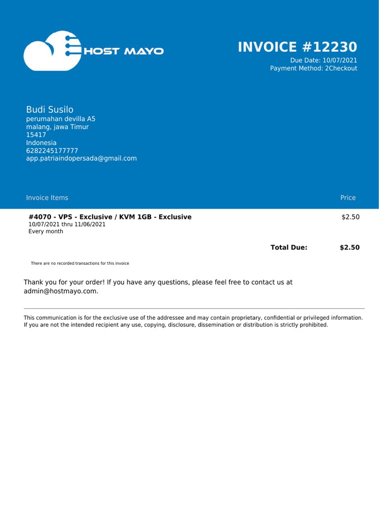 Invoice 12230 | PDF