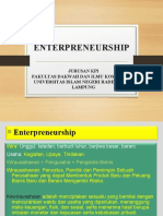 Enterpreneurship