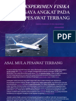Gaya Angkat Pesawat Andika Rangga Putra Madangu (2006060028)