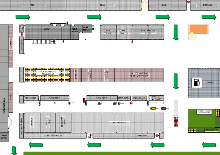 Construction Site Layout Guide | PDF