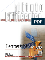 Electrostática 4o Año - Capacitores y Carga Eléctrica