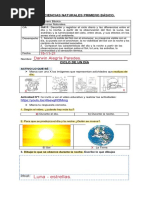 1º-BÁSICO - CIENCIAS Día y Noche.