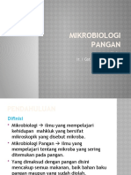 II - Mikrobiologi Pangan (Pendahuluan)