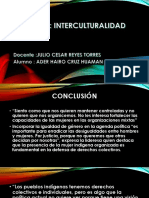 PC4 Conclusión y Reflexión - Intercultularidad