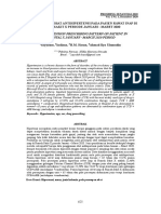 Antihipertension Prescribing Pattern On Patient in Hospital X January - March 2020 Period