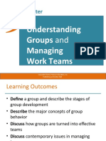 Understanding Groups and Managing Work Teams: Publishing As Prentice Hall