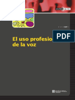 03. El Uso Profesional de La Voz Autor Varios Autores