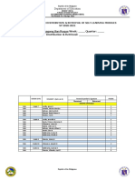 List of Students for Module Distribution