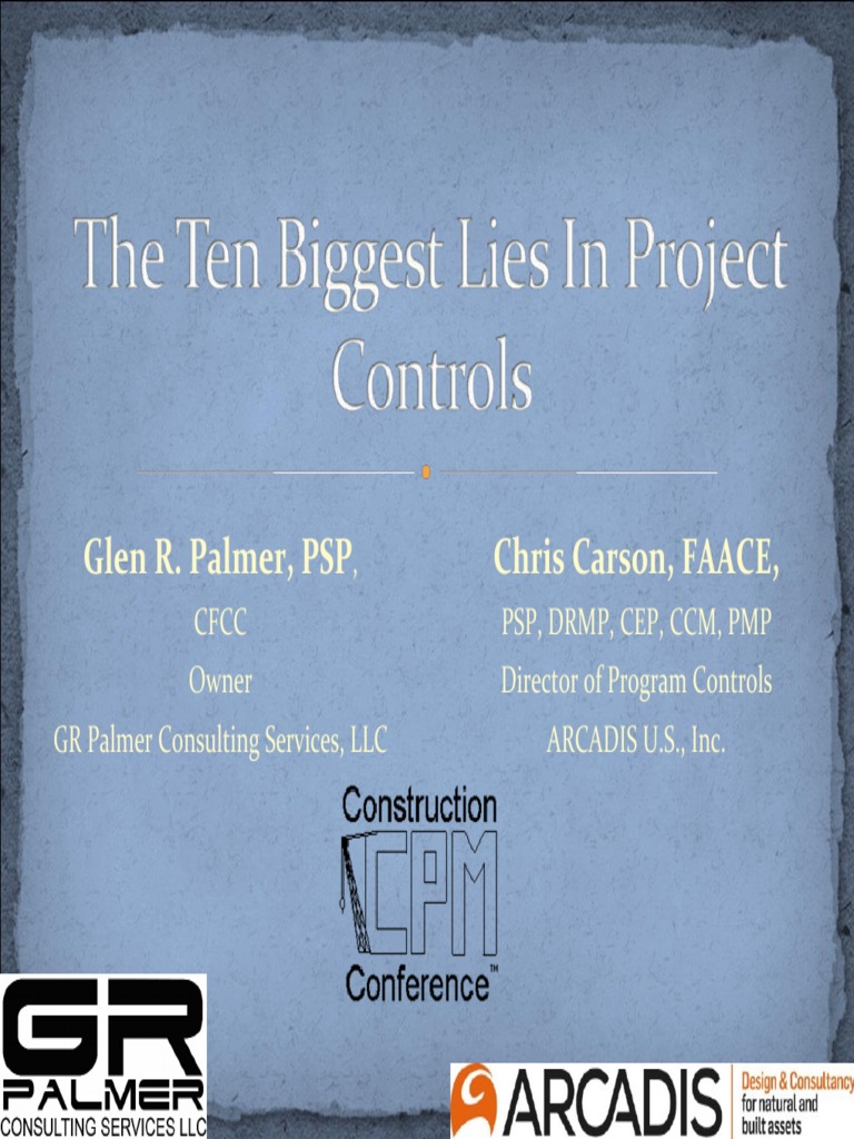 Project Controls Myths and Solutions | PDF | Business