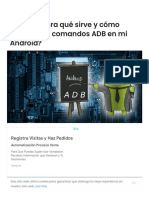 ¿Qué Es, para Qué Sirve y Cómo Puedo Usar Comandos ADB en Mi Android - (Ejemplo) - Mira Cómo Se Hace