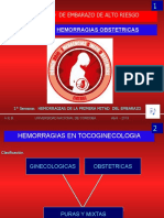 Hemorragias en Tocoginecoogia [Autoguardado]