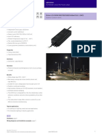 100W 500/700/1050/1400mA Outdoor LED Driver Data Sheet