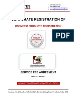 Cosmetic Product Registration - UAE - 10 Prodcuts