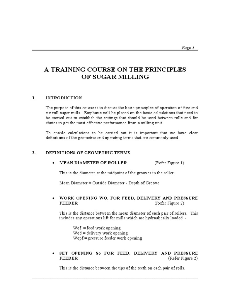 Mill Training Course Download Free Pdf Density Pressure