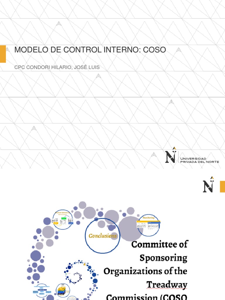 Semana 3 Control Interno COSO | PDF | Gestión de riesgos | Business