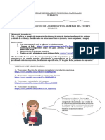 Ciencias Naturales - Guía N° 7 - 5° Básico