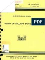 I I I I I I: Design of Spillway Tainter Gates