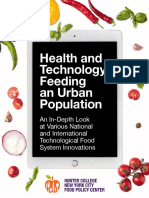 Feeding An Urban Population - Healthtech2