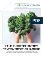 El kale, de humilde col rizada a superalimento de moda