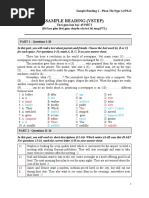 Sample Reading (Vstep) : Sample Reading 1 - Phan Thị Ngọc Lệ Ph.D